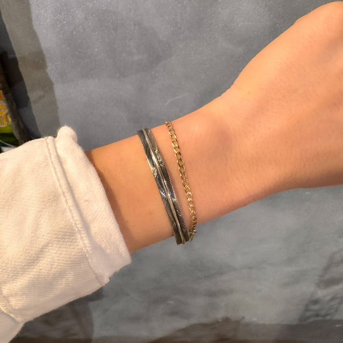 Mini Feather Cuff by A.Martin
