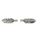 Mini Feather Stud Earrings
