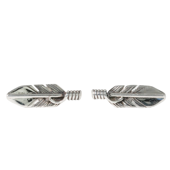 Mini Feather Stud Earrings