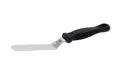 Mini spatule coudée inox De Buyer FKOfficium lame arrondie - 9 cm