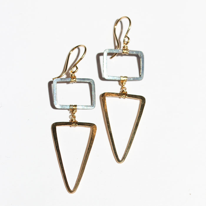 Mixed Shapes Earrings-Dana Kellin
