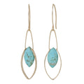 Mona Turquoise Earrings-Lulu Designs