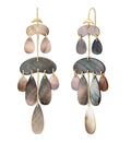 Mother of Pearl Chandelier Earrings-TAI