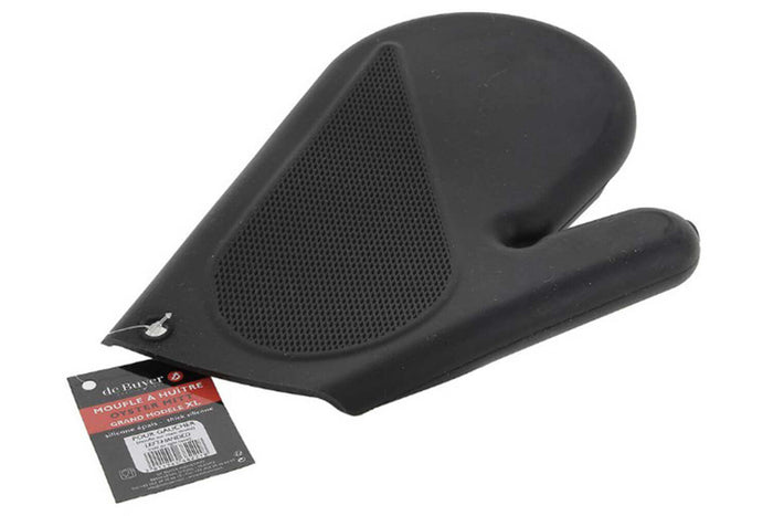 Moufle à huître De Buyer taille XL en silicone - Gaucher