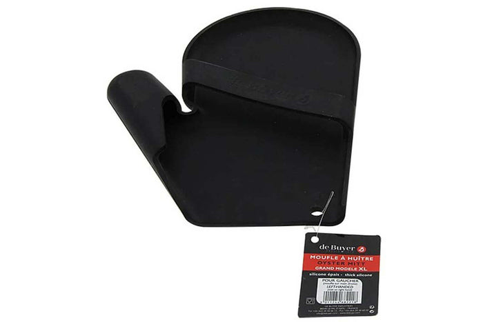 Moufle à huître De Buyer taille XL en silicone - Gaucher