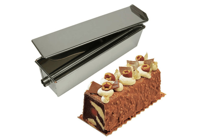 Moule à cake Mallard Ferrière avec insert tube en acier inoxydable