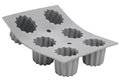 Moule à cannelés bordelais en silicone De Buyer Elastomoule 6 ou 8 alvéoles - 6