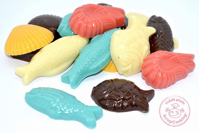 Moule à chocolat rigide Scrapcooking - Pâques - Fritures