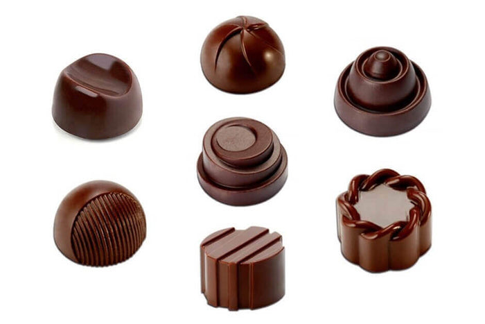 Moule à chocolats ronds 21 pièces de 10g