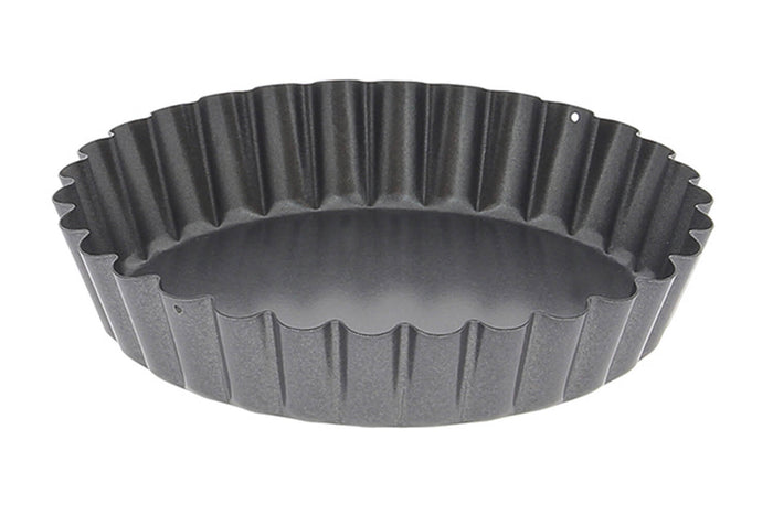 Moule à tartelette De Buyer cannelé fond fixe - 12cm