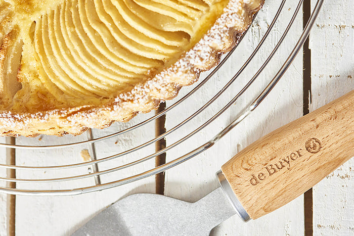 Moule à tartelette De Buyer cannelé fond fixe