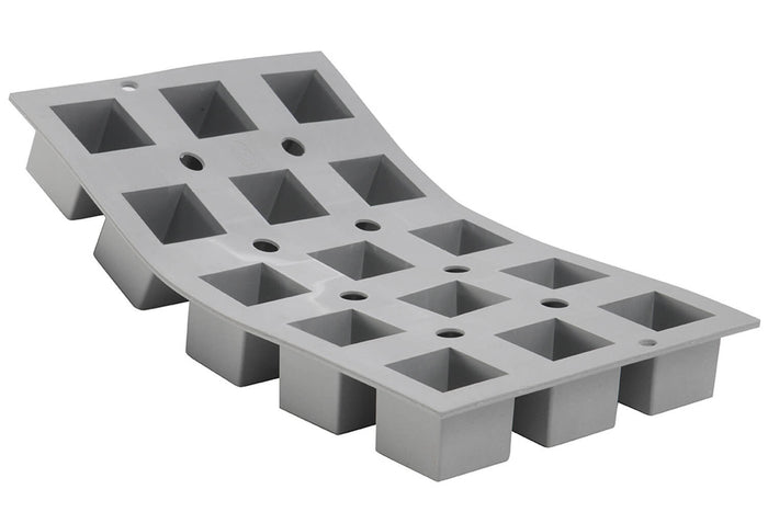 Moule en silicone De Buyer Elastomoule 15 cubes - 15