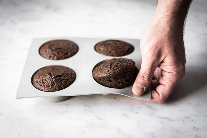 Moule en silicone De Buyer Elastomoule portions 4 ou 6 muffins