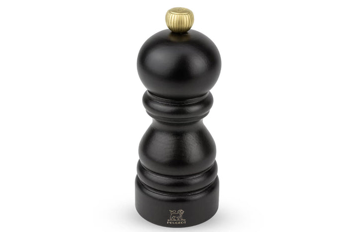 Moulin à sel manuel Peugeot Paris Classic en bois chocolat - 12 cm
