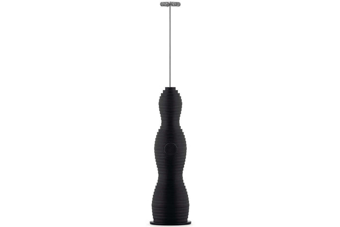 Mousseur à lait électrique Alessi Pulcina design par Michele De Lucchi - Noir