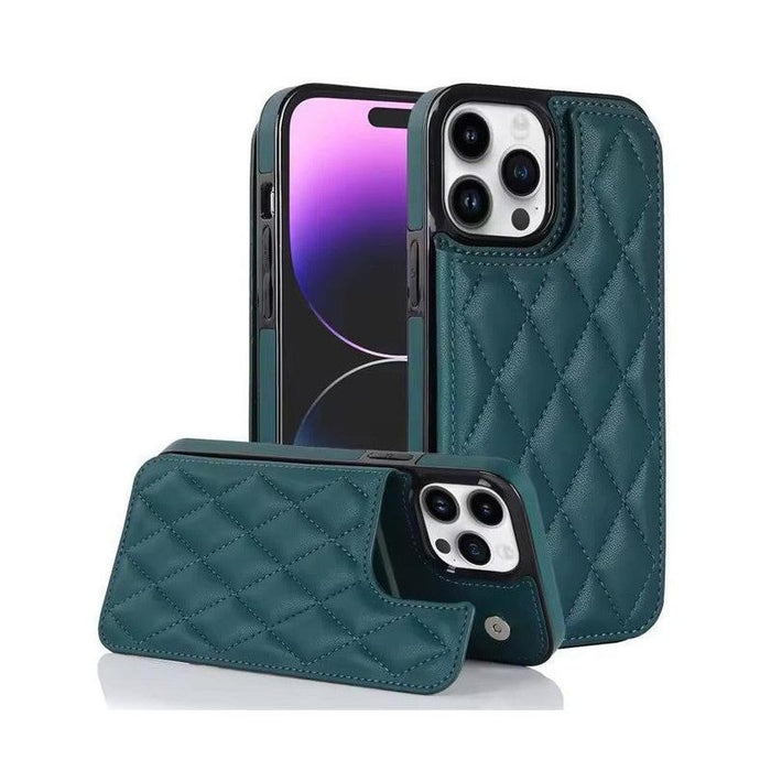 Multifunctional Wallet Mobile Phone Case for Apple iPhone 7 Plus / 8 Plus- Green