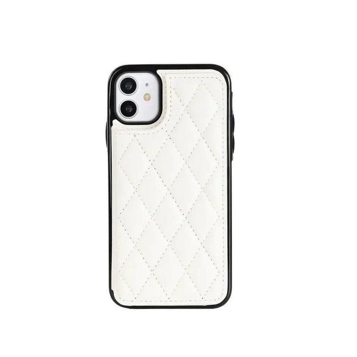 Multifunctional Wallet Mobile Phone Case for Apple iPhone 7 Plus / 8 Plus- White