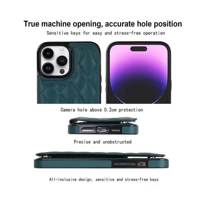 Multifunctional Wallet Mobile Phone Case for Apple iPhone X / XS - White