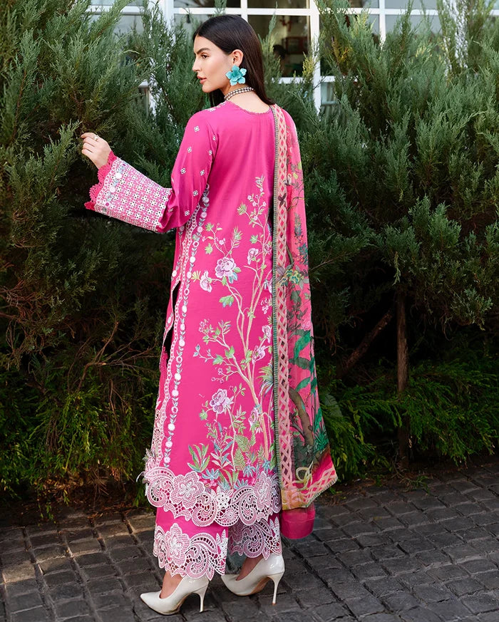 Mushq - Blushing Rose Three Piece Lawn