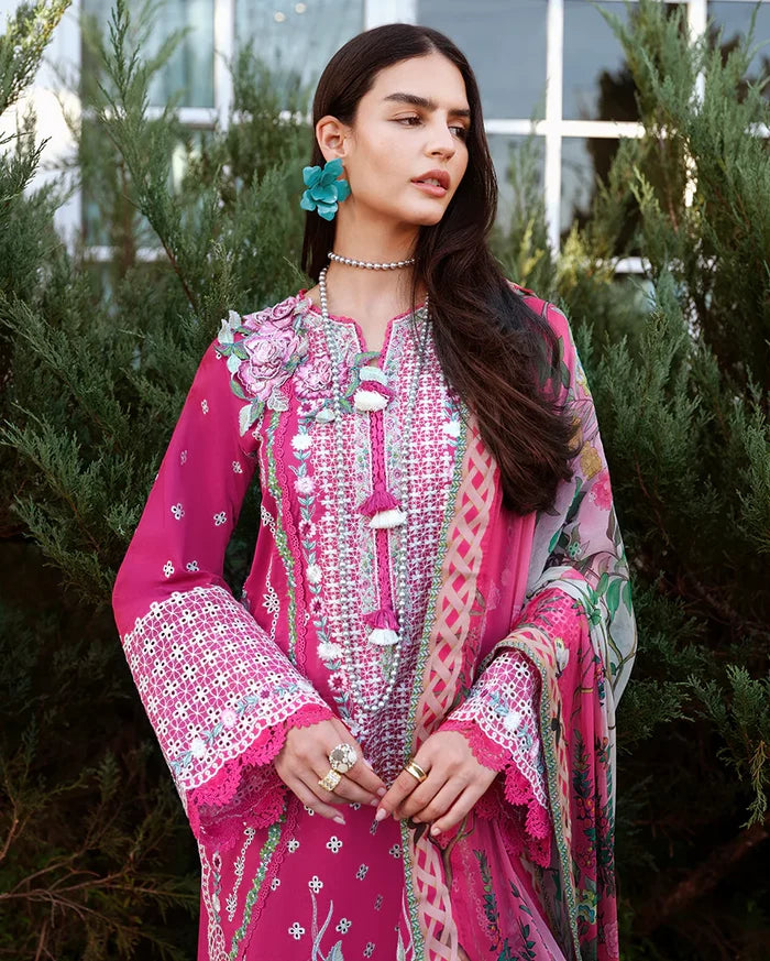 Mushq - Blushing Rose Three Piece Lawn