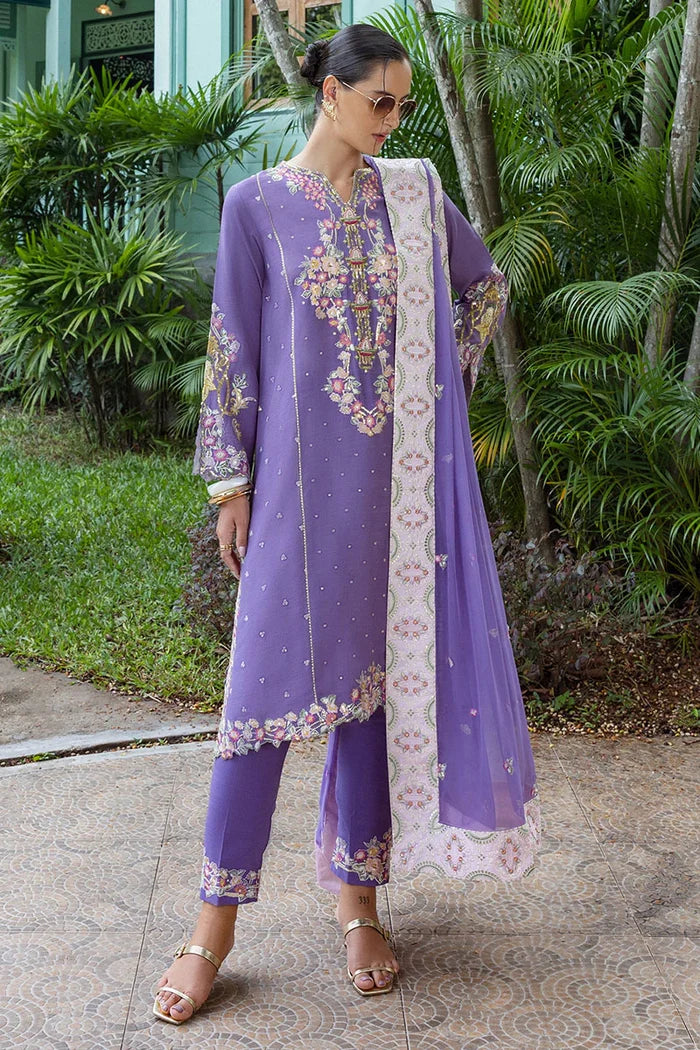 Mushq - Hemline-Elaris Three Piece Raw Silk Suit