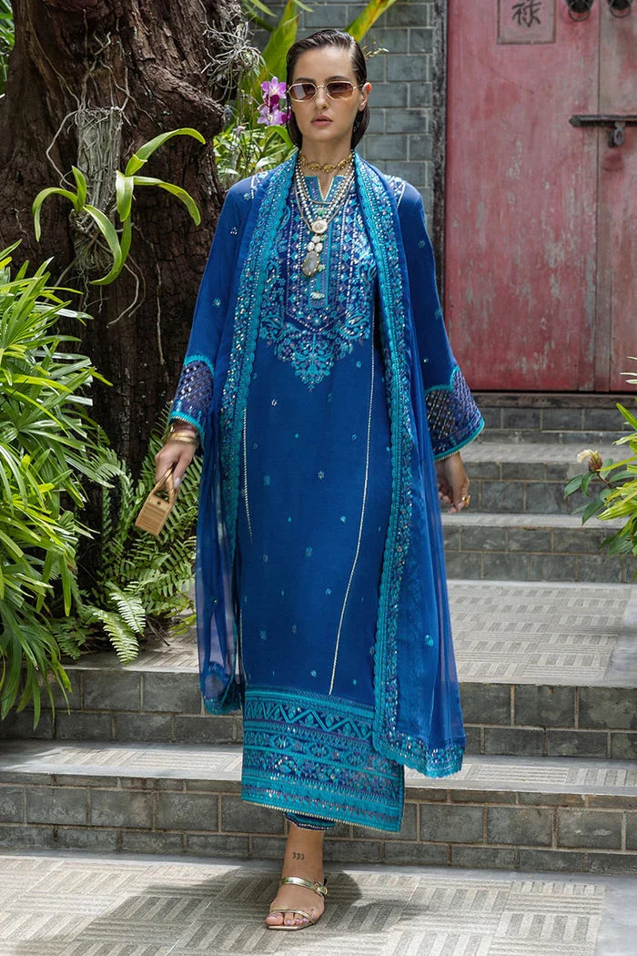 Mushq - Hemline-Marisette Three Piece Raw Silk Suit