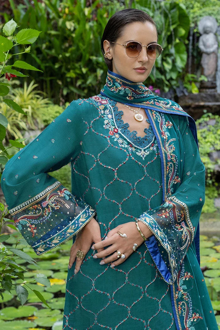 Mushq - Hemline-Valene Three Piece Raw Silk Suit