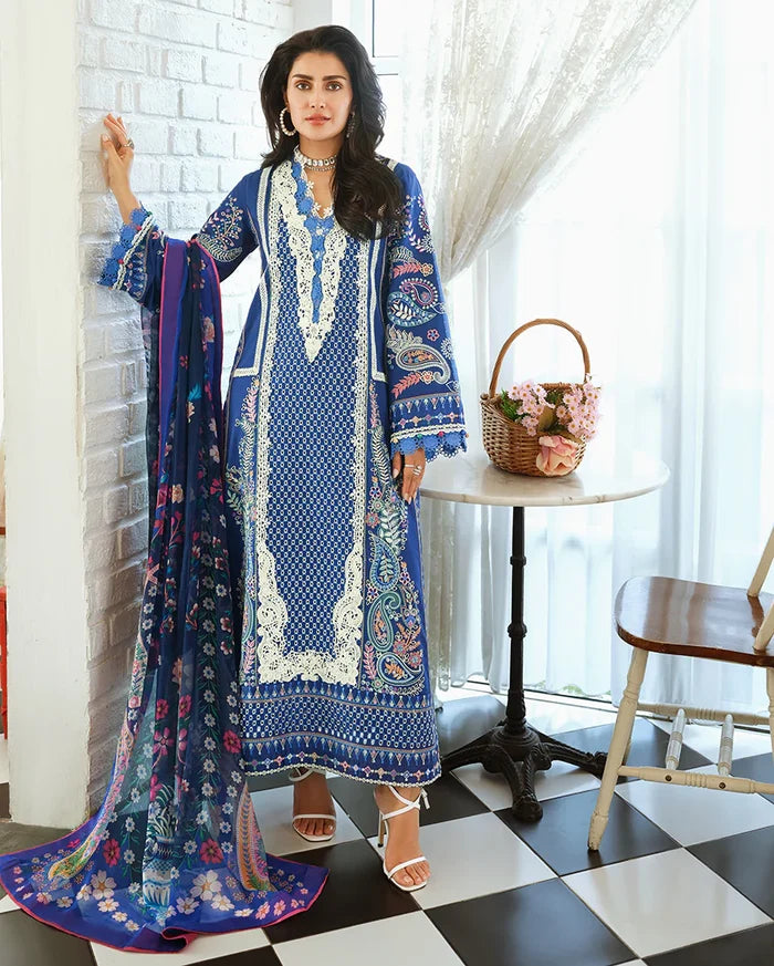 Mushq - Moonlit Dreams Three Piece Lawn