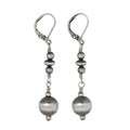 Navajo Pearl Long Drop Earrings-Southwest