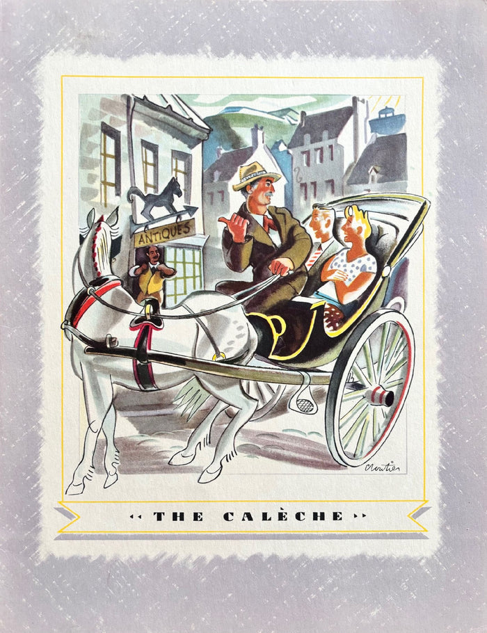 (*NEW ARRIVAL*) Canada Steamship Lines. The Calèche