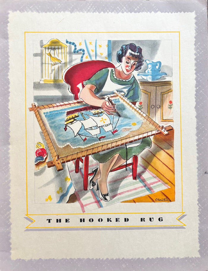 (*NEW ARRIVAL*) Canada Steamship Lines. The Hooked Rug