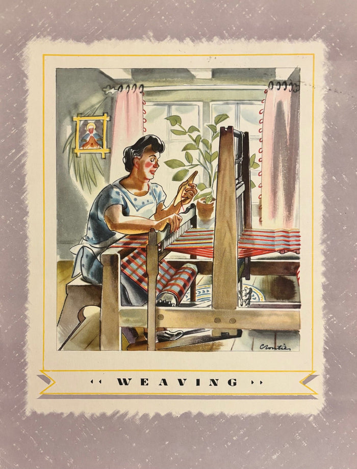 (*NEW ARRIVAL*) Canada Steamship Lines. Weaving