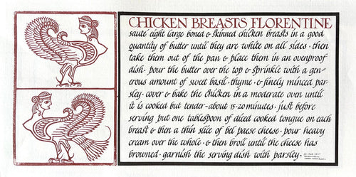 (*NEW ARRIVAL*) (Chez Panisse) Chicken Breasts Florentine