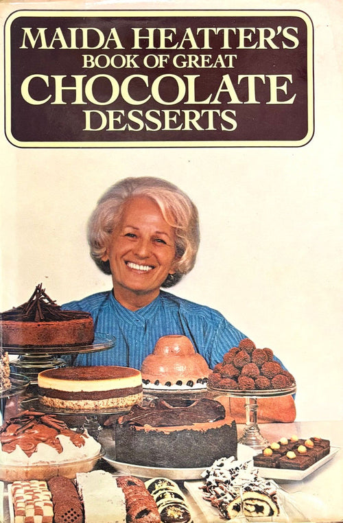 (*NEW ARRIVAL*) (Chocolate) Maida Heatter. Maida Heatter's Book of Great Chocolate Desserts