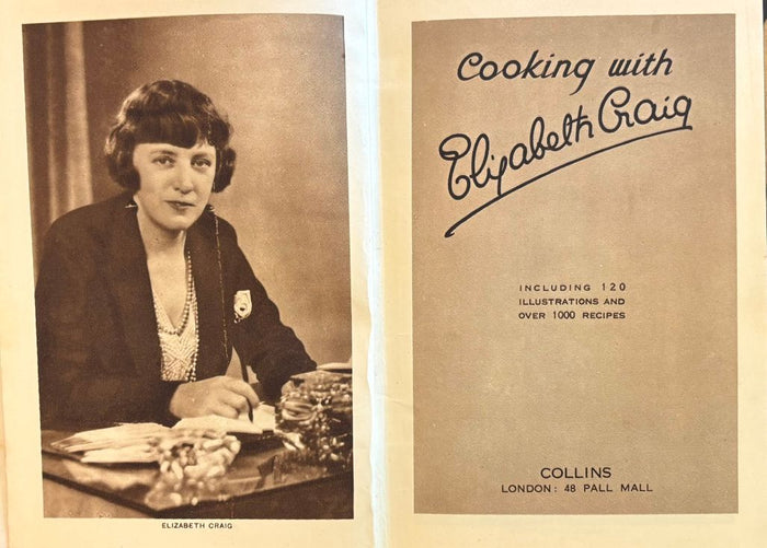 (*NEW ARRIVAL*) Elizabeth Craig. Cooking with Elizabeth Craig