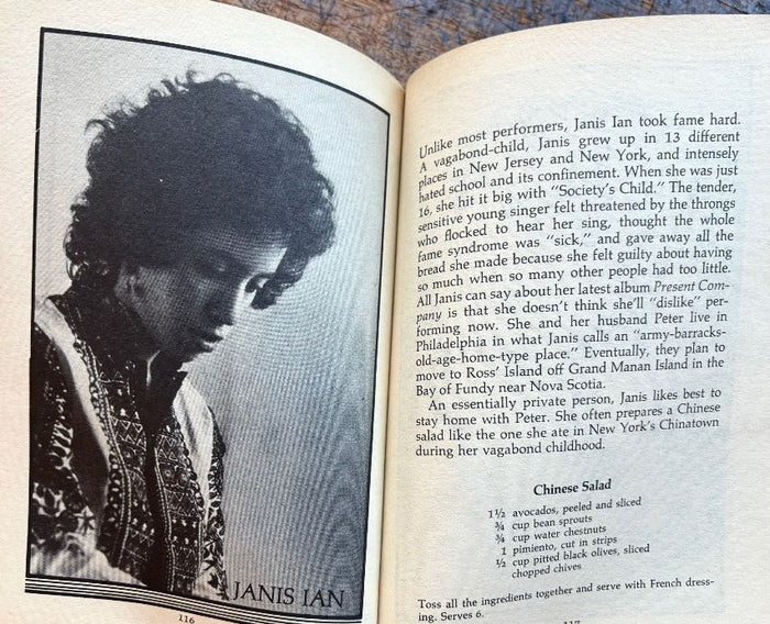 (*NEW ARRIVAL*) (Hippie) Cool Cooking: Recipes of Your Favorite Rock Stars (Roberta Ashley)