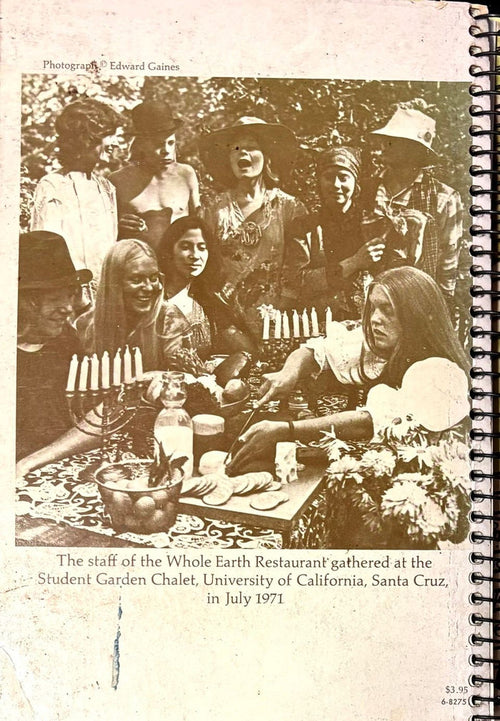 (*NEW ARRIVAL*) (Hippie) Sharon Cadwallader & Judi Ohr. Whole Earth Cook Book