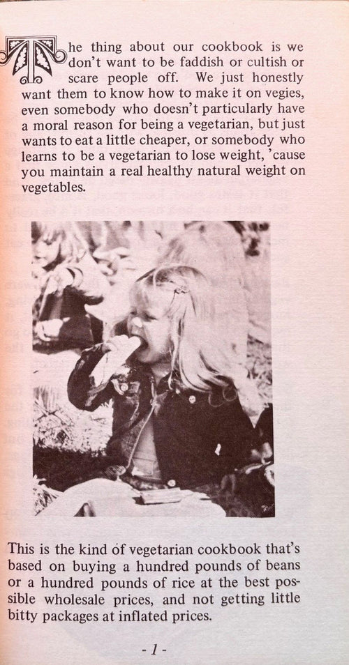 (*NEW ARRIVAL*) (Hippie) The Farm Vegetarian Cookbook