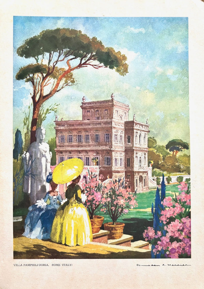 (*NEW ARRIVAL*) Home Lines. Villa Pamphili-Doria, Rome (Italy)