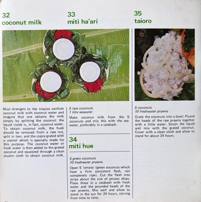 (*NEW ARRIVAL*) (Oceania - Tahiti) Michel Swartvagher & Michel Folco. Tahitian Cooking