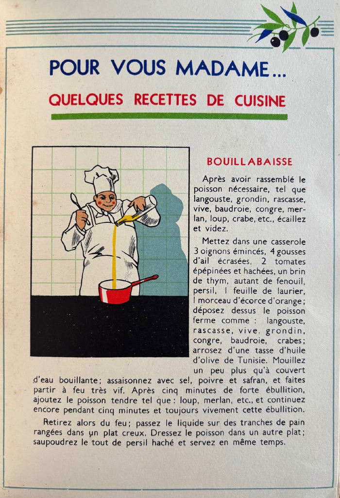 (*NEW ARRIVAL*) (Olive Oil) Office de l'Huile d'Olive de Tunisie. Les Huiles d'Olive de Tunisie