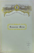 (*NEW ARRIVAL*) (San Francisco) Bergez-Frank's Old Poodle Dog. Souvenir Menu - New Year's 1909 Supper