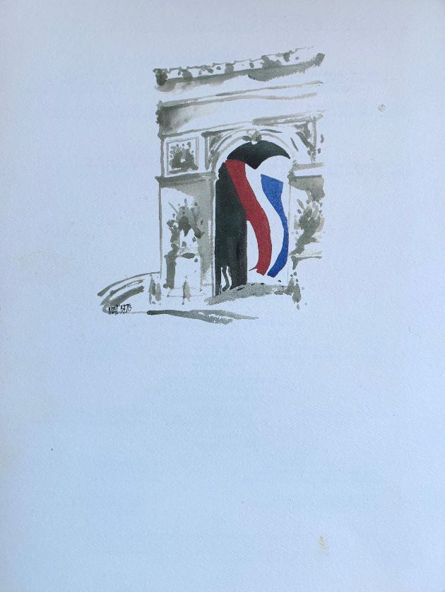 (*NEW ARRIVAL*) Sitmar Cruises. French Dinner