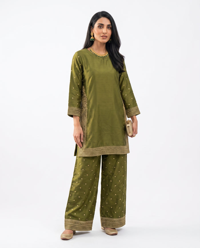 Noorma Kaamal - NK-RSE-10 Two Piece Raw Silk