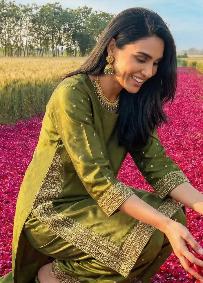 Noorma Kaamal - NK-RSE-10 Two Piece Raw Silk