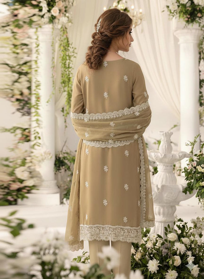 Noorma Kaamal - Tulip Three Piece Chiffon