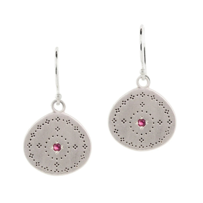 Nostalgia Ruby Earrings-Adel Chefridi