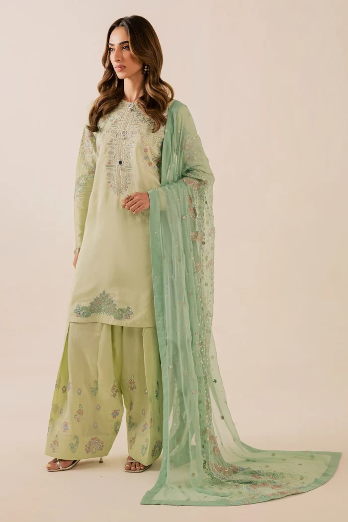 Nureh - NP-746 Three Piece Korean Silk
