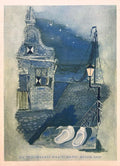 N.V. Stoomvaart Maatschappij "Nederland". Fishing Villages: Evening in Monnikendam