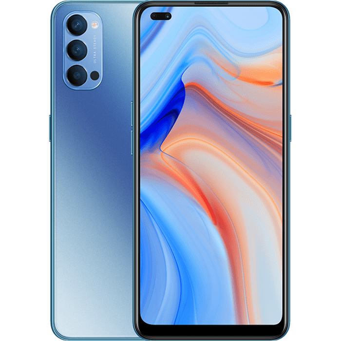 OPPO Reno 4 5G 8GB 128GB Galactic Blue (Dual SIM) (100% Battery) - Good Pre-owned